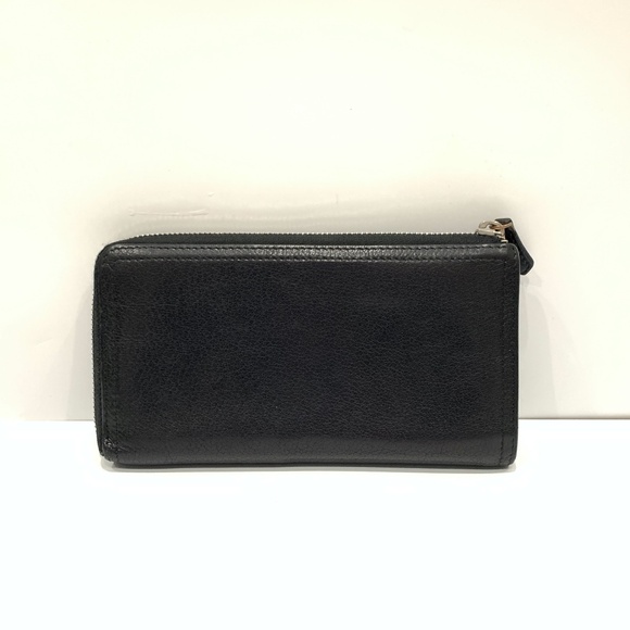 Givenchy Black L Zip Around Sku#85522 (Gently used, corners tearing) - Picture 2 of 15